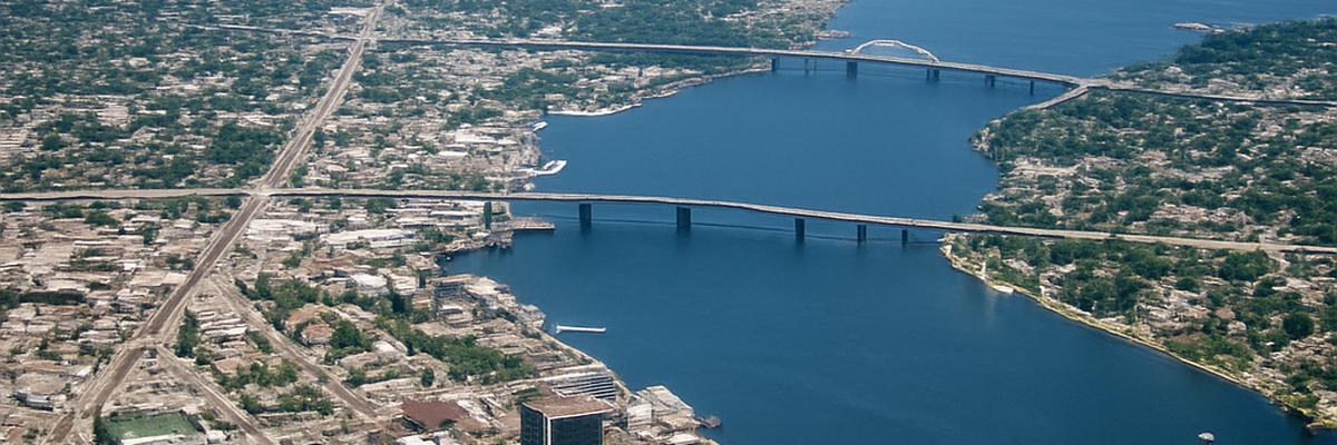 Aerial view of Duval County